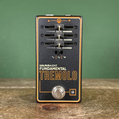 Walrus Audio Fundamental Tremolo 2023 - Present - Black / Orange image 2