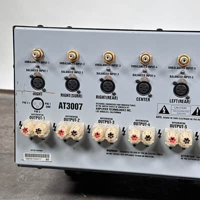 Amplifier Technologies ATI AT3000 3007 7-Channel Power Amplifier image 9