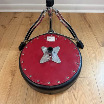 Tama HT430B Round Riser Drum Throne 2010s - Black/Chrome image 2