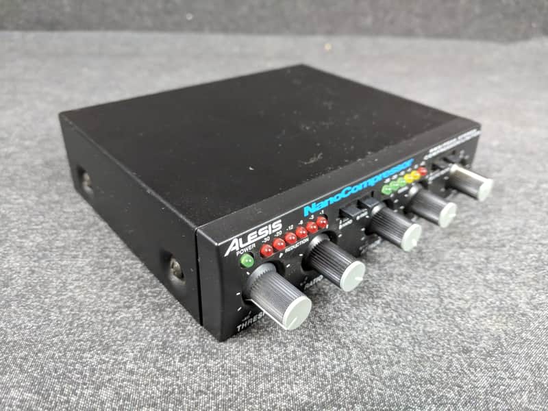 Alesis Nano Compressor Half Rack Stereo Compressor / Limiter | Reverb
