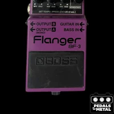 Boss BF-3 Flanger (Dark Gray Label) 2002 - Present - Purple - X18310 image 1