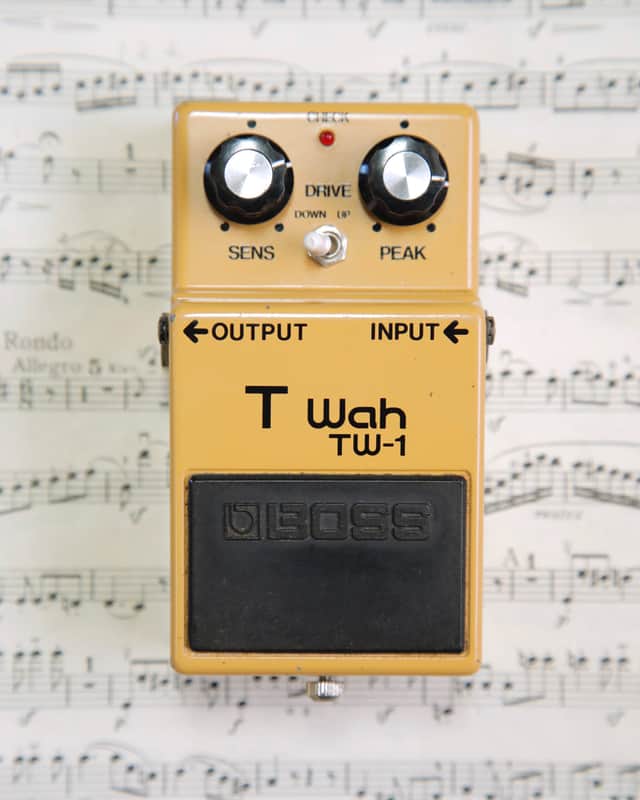 Boss TW-1 T Wah Pedal Vintage 1980 MIJ Pre-Owned image 1