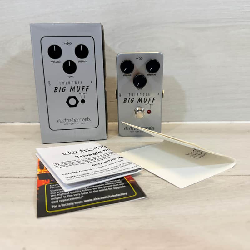 Electro-Harmonix Triangle Big Muff Pi Fuzz Pedal w/ Box 2018-Present image 1