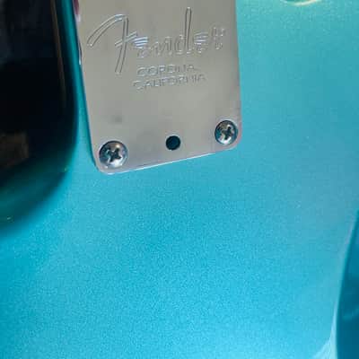 Fender American Professional Jazzmaster with Maple Fretboard 2017 - 2019 - Mystic Seafoam image 7