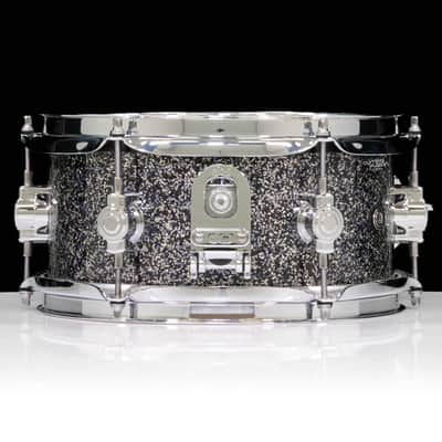 DWe 5x10 Laser Black Galaxy Snare Drum Bundle (Drum, Hub and Software) image 4