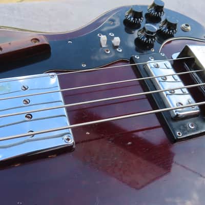 NORMA 1960's 70's EB-3 BASS CHERRY LAWSUIT ERA JAPAN ORIGINAL! image 8