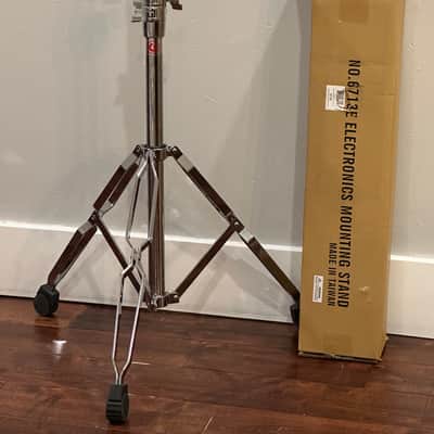 Gibraltar 6713E 6700 Series Double Braced Electronic Module Stand 2010s - Chrome image 1