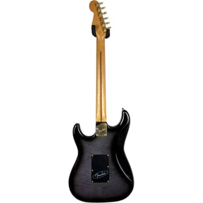 Fender Japan STR-80R Stratocaster 1986-1987 - Black Burst - Vintage image 4