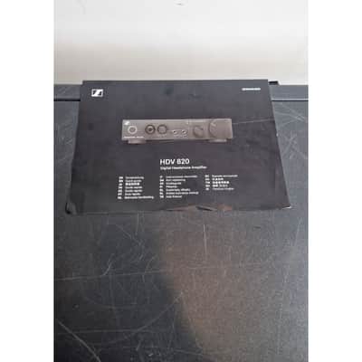 Sennheiser HDV 820 - Amplifiers - Black - Excellent w/ Manuals image 5