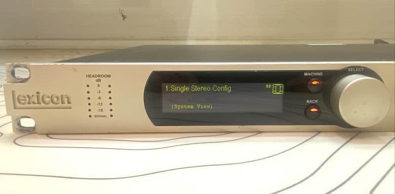 Lexicon PCM96 Stereo Reverb / Effects Processor 2010s - Silver 100% fully working order - little marks image 1