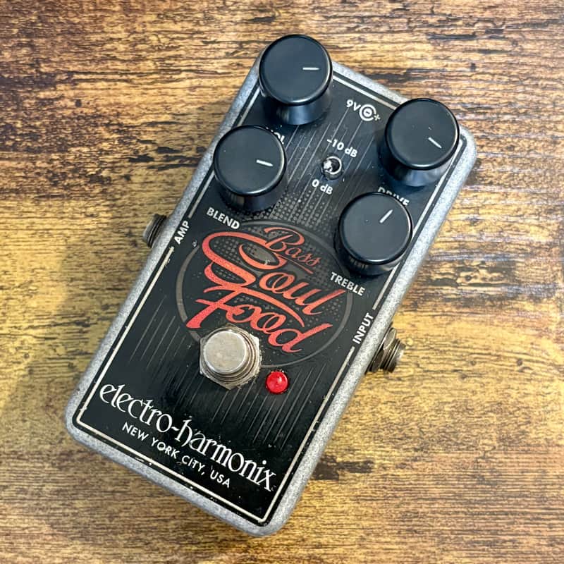 Electro-Harmonix Bass Soul Food Transparent Overdrive 2015 - Present - Black image 1
