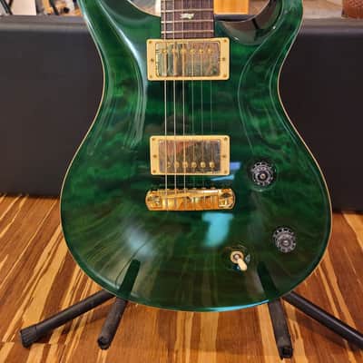 PRS 20th Anniversary Custom 22 Stoptail 2005 - Emerald Green image 2