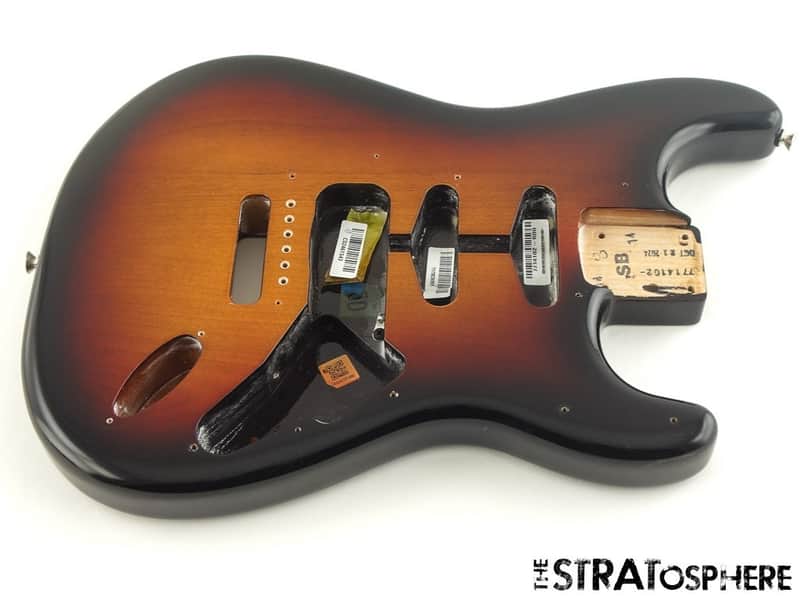 Fender American Performer Stratocaster Strat BODY Guitar 3TS $20 OFF image 1