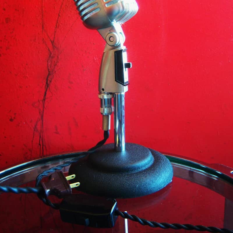 1956 Shure 55S Unidyne Microphone Metal