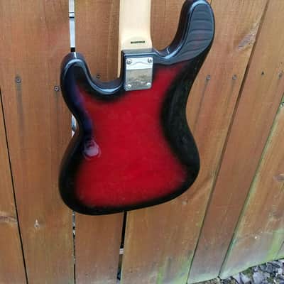 80's Hondo Model H-820M Long Scale Fender Precision Copy Bass Guitar Great Sound & Playability image 5