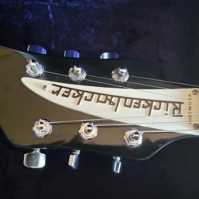 1996 Rickenbacker 610 - Jetglo (w/ Deluxe Vintage Reissue case) image 2