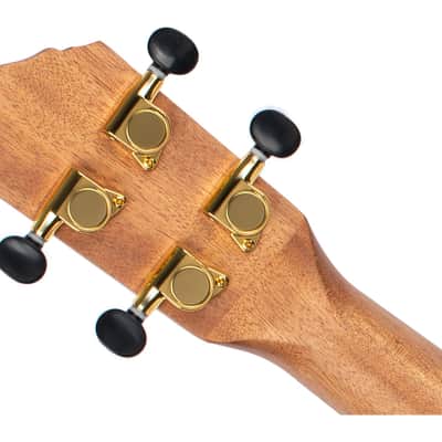 Ortega Guitars RUTI-CC-L Timber Series LH Concert Ukulele w/Bag - Natural image 5