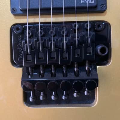 Jackson RR24 2003-2005 Gold with black pinstripe image 7