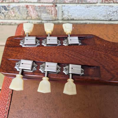 Vintage 1951 Gibson Ultratone Lap Steel Electric Guitar w/ Original Geib Hardshell Case, Hang Tag! image 16