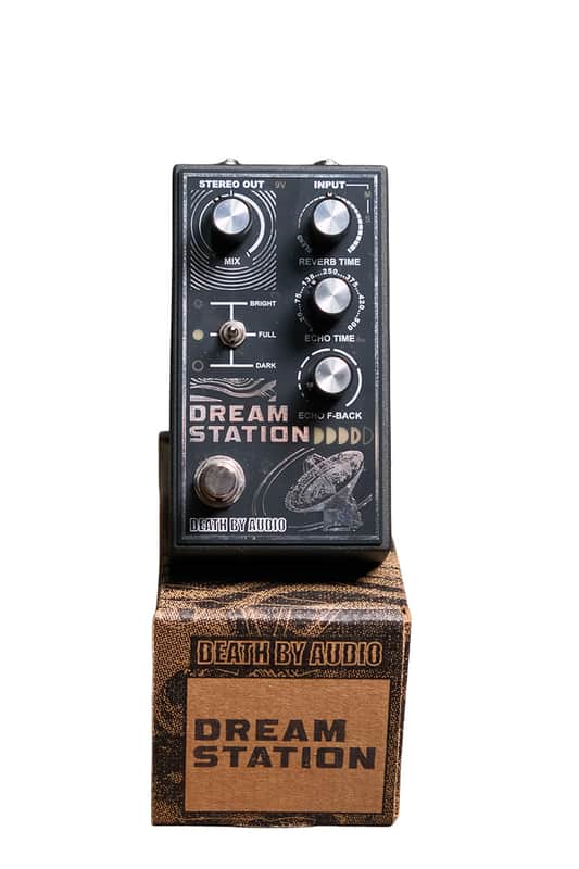 Death by Audio Dream Station Stereo Reverb/Delay Pedal w/Modulation - Open Box image 1