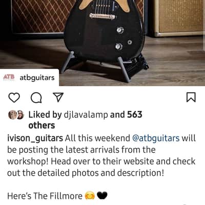 2020 Ivison Fillmore Light Aged Ebony image 15