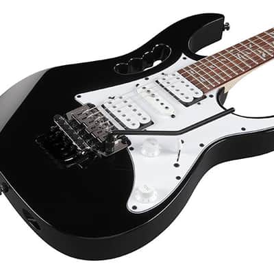 Ibanez JEMJRBK Steve Vai Black BK JEMJR Electric Guitar JEM JR BK - BRAND NEW! FREE GIG BAG! image 2