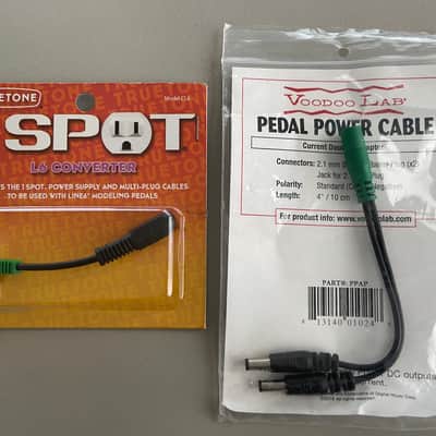 Truetone One Spot L6 Converter and  Voodoo Lab Pedal Power Cable Bild 1