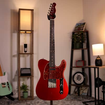 Fender Custom Shop 1963 Telecaster Journeyman Relic - AAA Rosewood Fingerboard, Candy Apple Red image 2