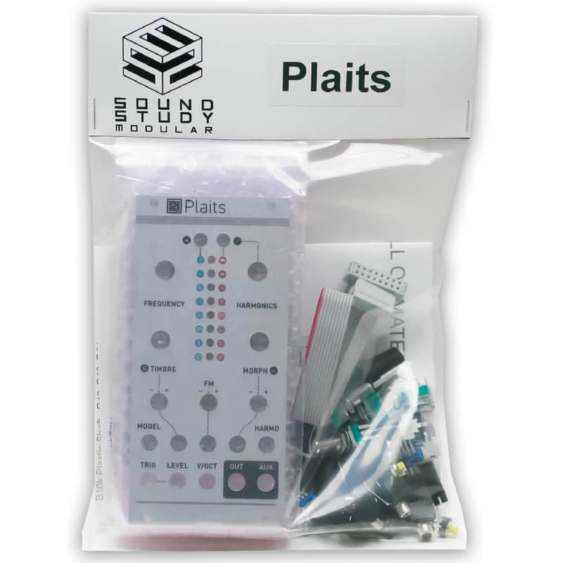 Plaits Kit, Metal Panel - Eurorack Oscillator Module Kit by Sound Study Modular image 1