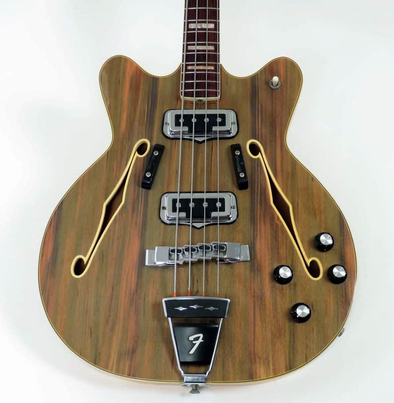 1968 Fender Coronado II Wildwood Bass - Rare Green Finish image 1