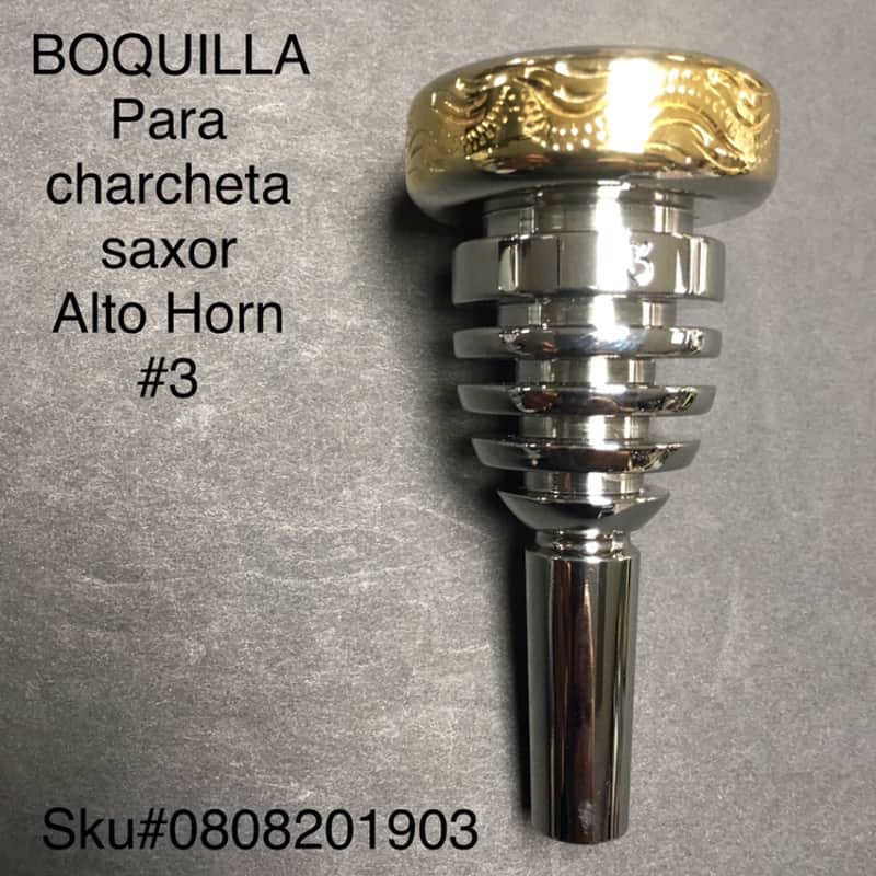 Boquilla para charcheta saxor #3 Alto horn image 1
