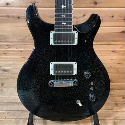 PRS S2 Mira 594 Electric Guitar - Black Rainbow Holoflake image 1
