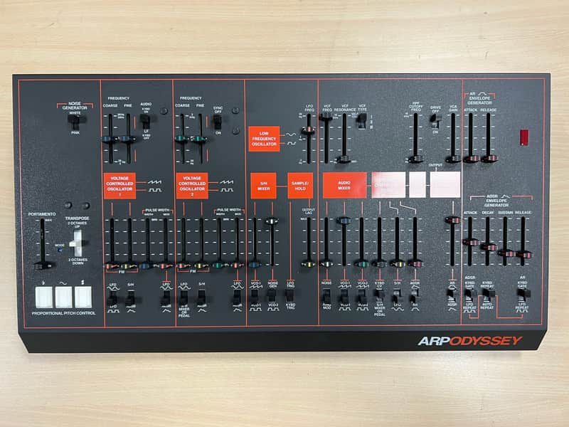 Korg Arp Odyssey Module Rev 3 2016 - Present - Black image 1