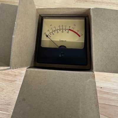 Simpson LA2 VU METER NOS 1980's - Black image 3