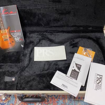 Paul Reed Smith 25th Anniversary Custom 24 10-Top Fire Red Burst image 11