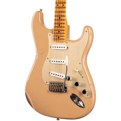 Fender Custom Shop LTD ‘50s Stratocaster Relic Super Aged Desert Sand (801) image 3