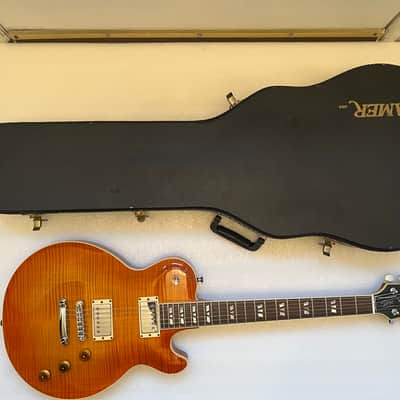 RARE! Hamer USA Monaco Super Pro Singlecut 2003 Cherry Sunburst Case_284_ image 21