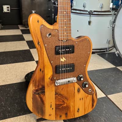 Strack Jazzmaster Jr made from reclaimed Fir and Pine 2020s - Natural image 2