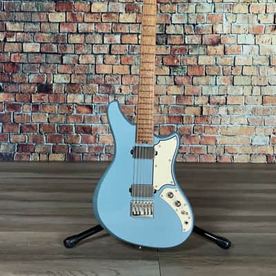 Alpher Instruments Cobia Prime V2 Baritone 2024 - Ice Blue Metallic image 7