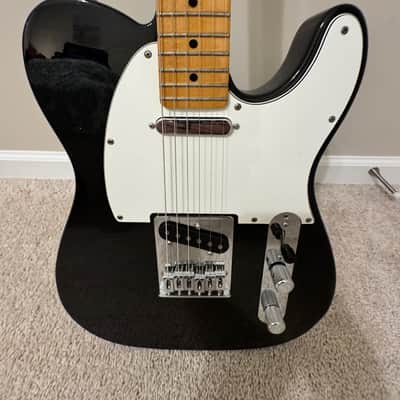Fender Player II Telecaster Electric Guitar - Black/White with Maple Fingerboard 2024 image 2