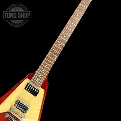 Vintage 1971 Gibson Flying V Medallion #145 w/case TSU17476 image 12