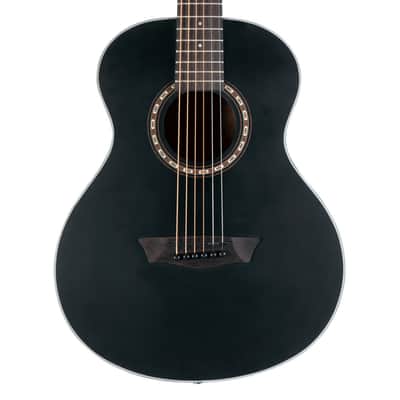 Washburn Apprentice G-Mini 5 Acoustic Guitar - Black Matte AGM5BMK image 1