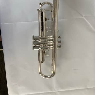Getzen Eterna 700 Bb Trumpet – Silver Plated – USA Made – Great Step-Up Horn – w/ Case – Serviced SM#3225 image 9