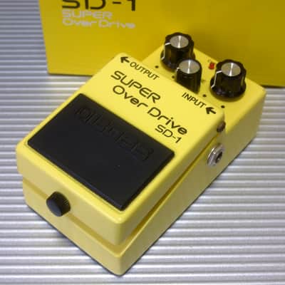 Boss SD-1 Super Overdrive 1981 - 1988 Made In Japan | Reverb