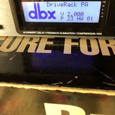 DBX DriveRack PA Complete Equalization and Loudspeaker Control System image 2