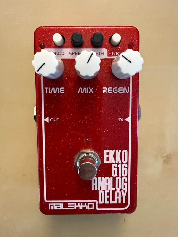 Malekko Ekko 616 Analog Delay 2010s - Red image 1