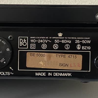 Lecteur Cassette Platine K7 Haut de Gamme BANG & OLUFSEN BeoCord 5000 Hifi Audio imagen 13