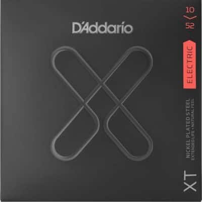 D'Addario XTE1052 XT Nickel Plated Steel Electric Guitar Strings - .010-.052 Light Top/Heavy Bottom image 2
