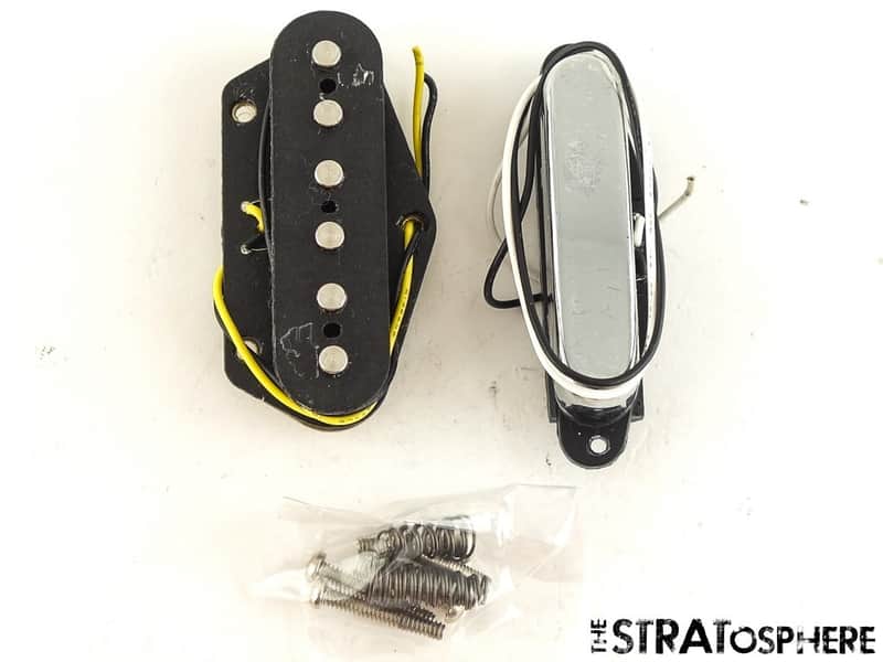 Fender Squier Sonic Series Tele, Ceramic BRIDGE NECK PICKUP SET Telecaster image 1