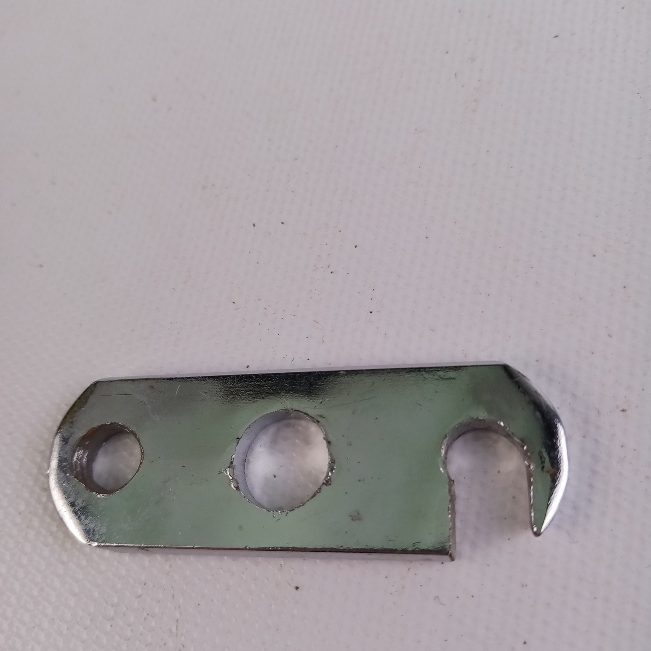 Rogers Hi-Hat Stand Washer Lock Plate Chrome Vintage 60s 3Hole like Muffler Part — main photograph